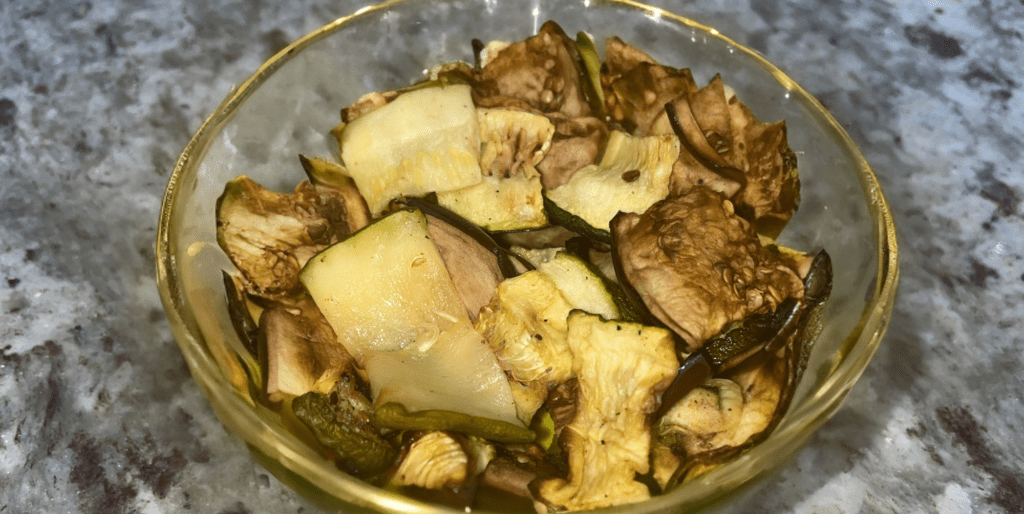 OilFree Salt 'n Vinegar Zucchini & Eggplant Chips Dr. Russell Jaffe